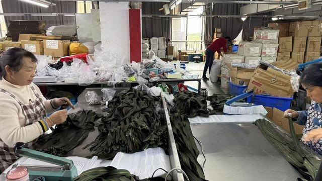 Skilled textile workers at DETT TexPro Dongguan manufacturing plant