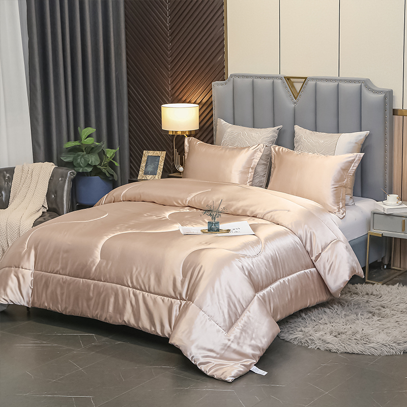 Customed Factory Price Home Bedsheet Set Cotton King Queen Size Bed Duvet Cover Silk Bedding Sets