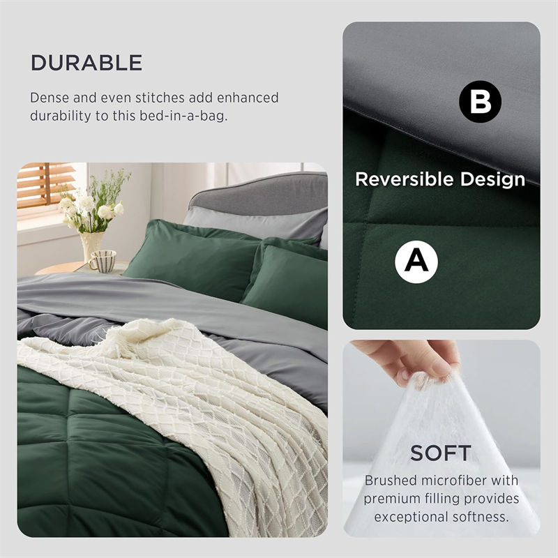 United Nations Endowment Microfiber Filling Troops All Season Comfort Bedding Sets China Manufacturer Dormitory Warmth Two Colour Durability Duvet Cover Set