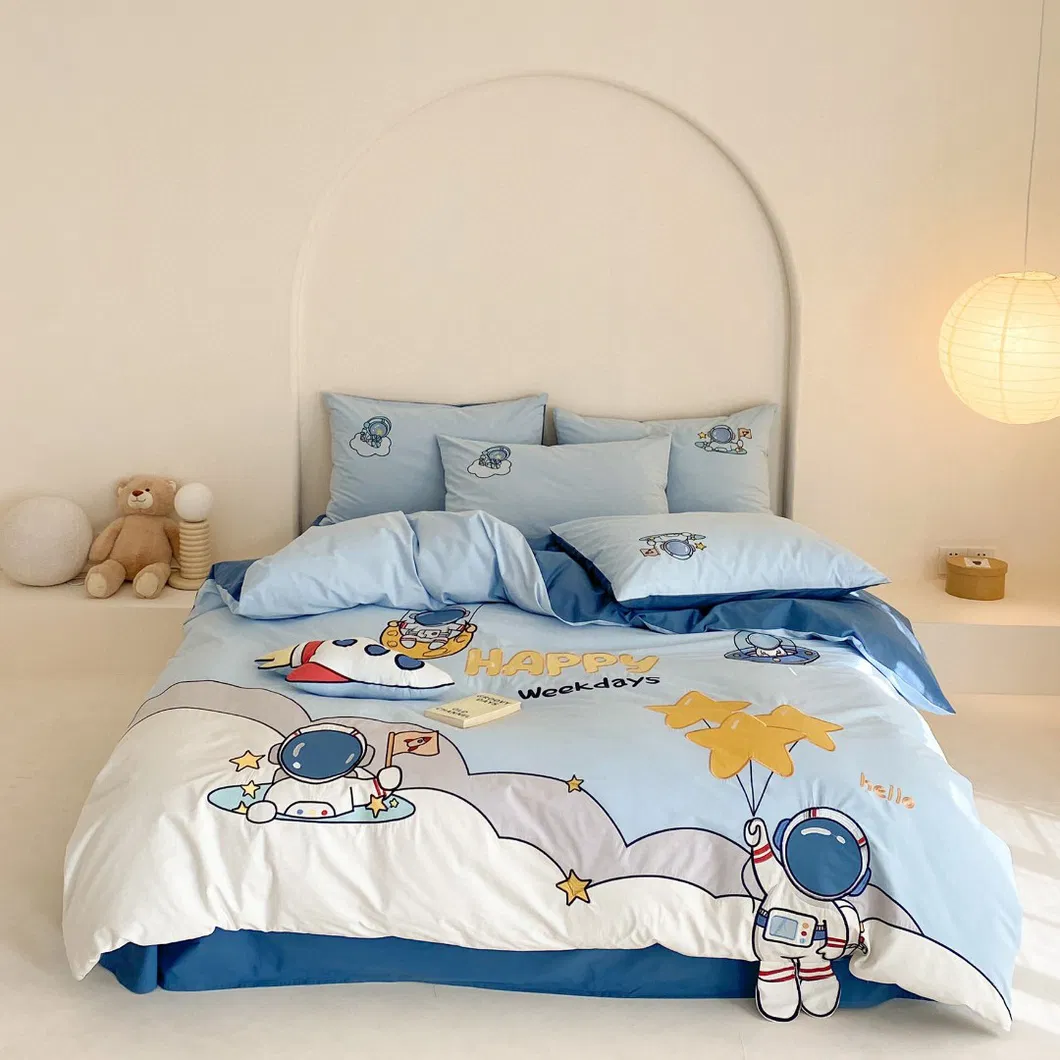 Blue Bedding Set Main