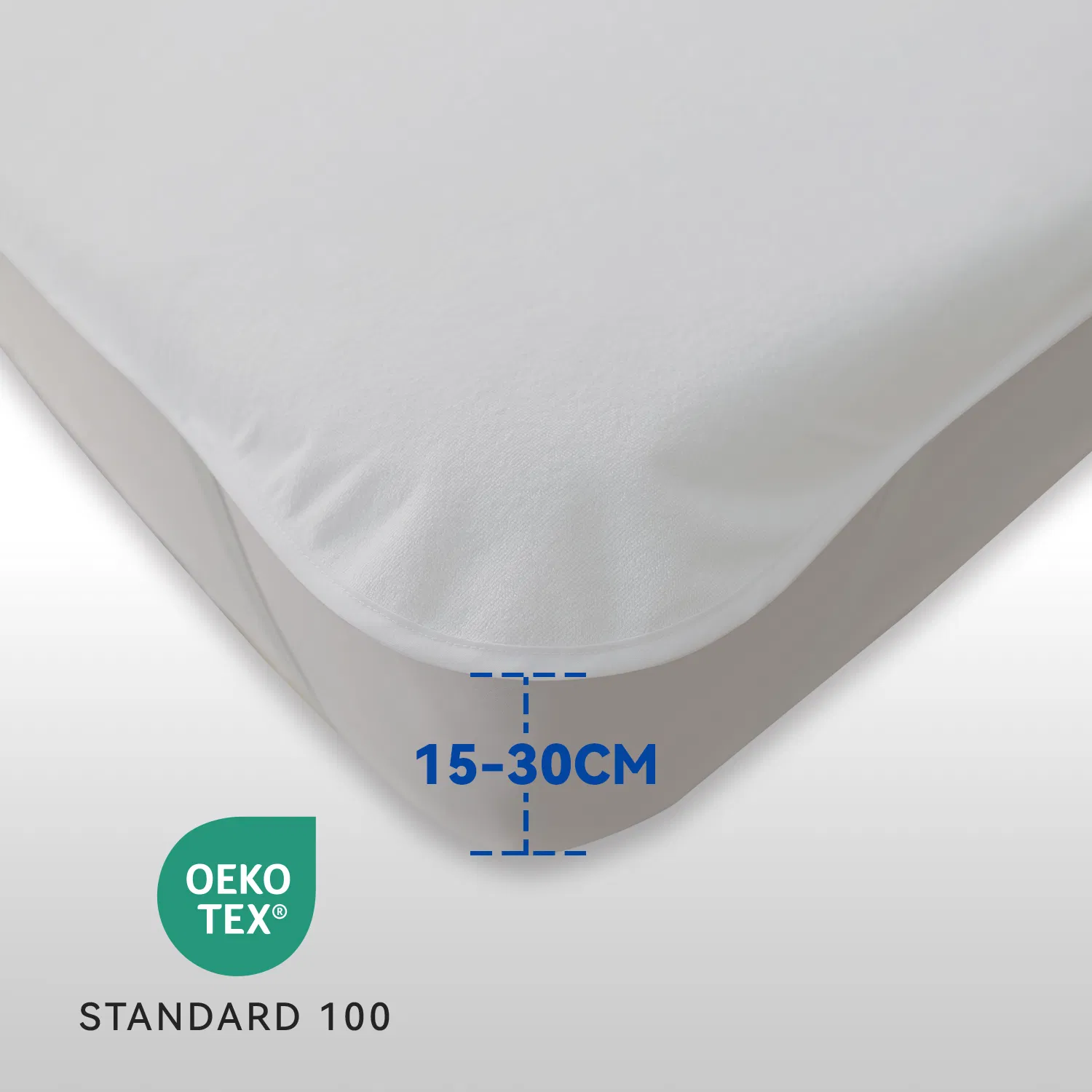 Washable Incontinence Pad, Mattress Topper, Breathable Mattress Protector for Moisture Protection