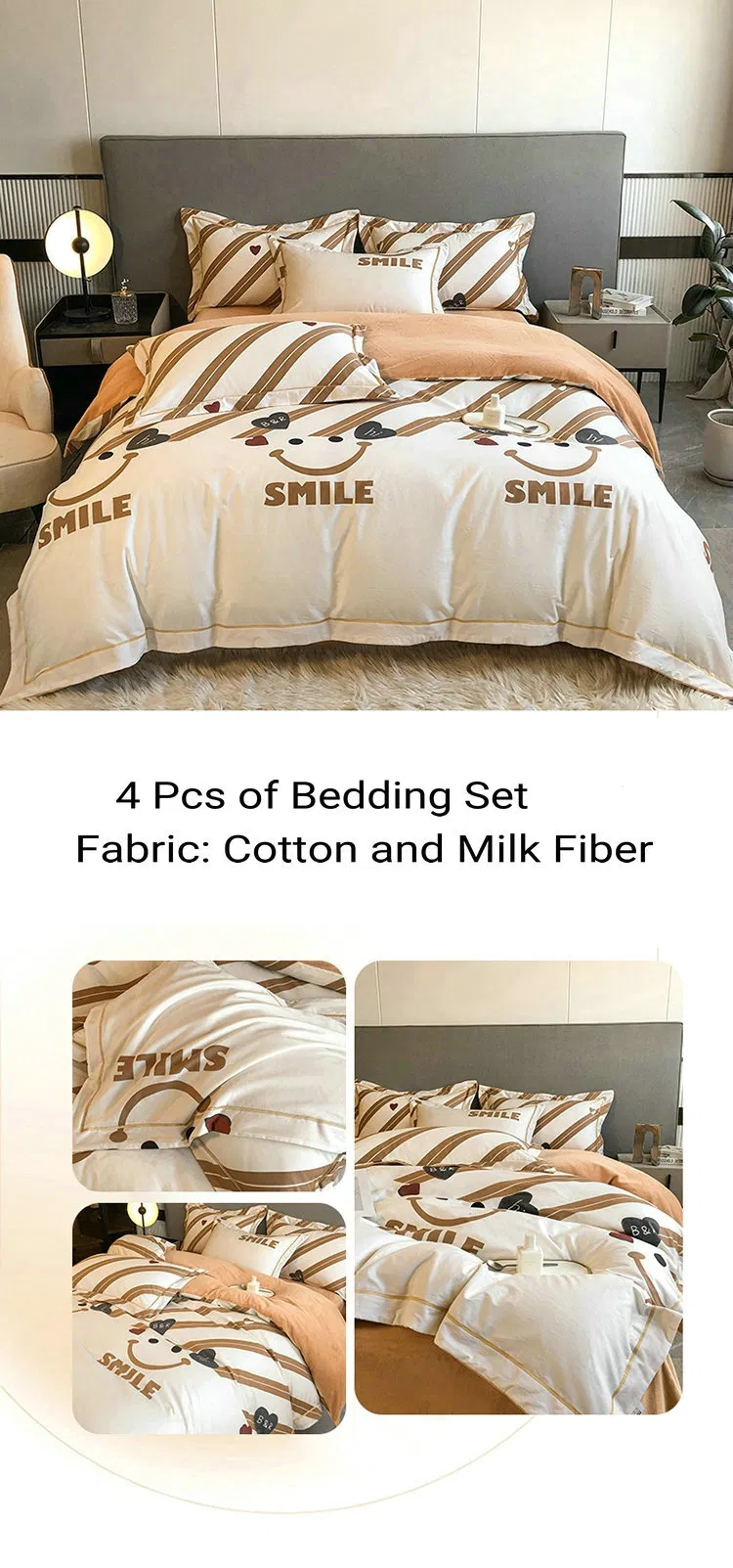 Detailed Bedding Set View