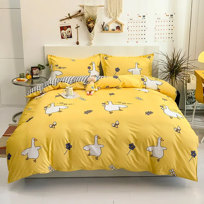 Cartoon Printing Kids Bedding Set