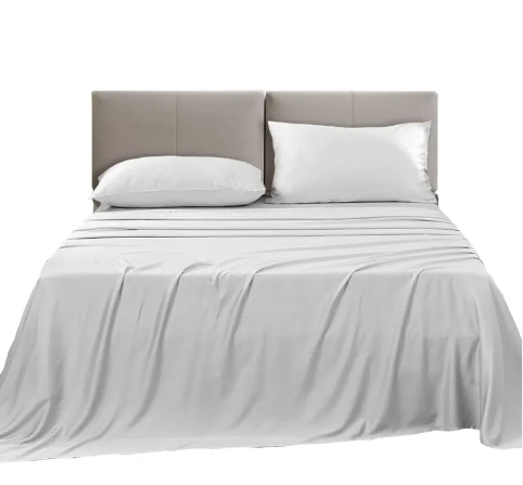 Luxury Cooling Bamboo Lyocell Fabric Cotton Bulk Bed Sheets Nature Softer Than Silk Bedding Bed Cover Sheet Set