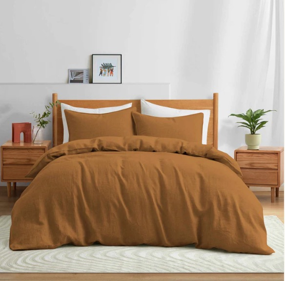 Luxurious Breathable Linen Duvet Cover Set for Ultimate Comfort