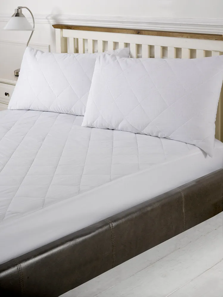 Microfiber Fabric Quilted Waterproof Mattress Protector