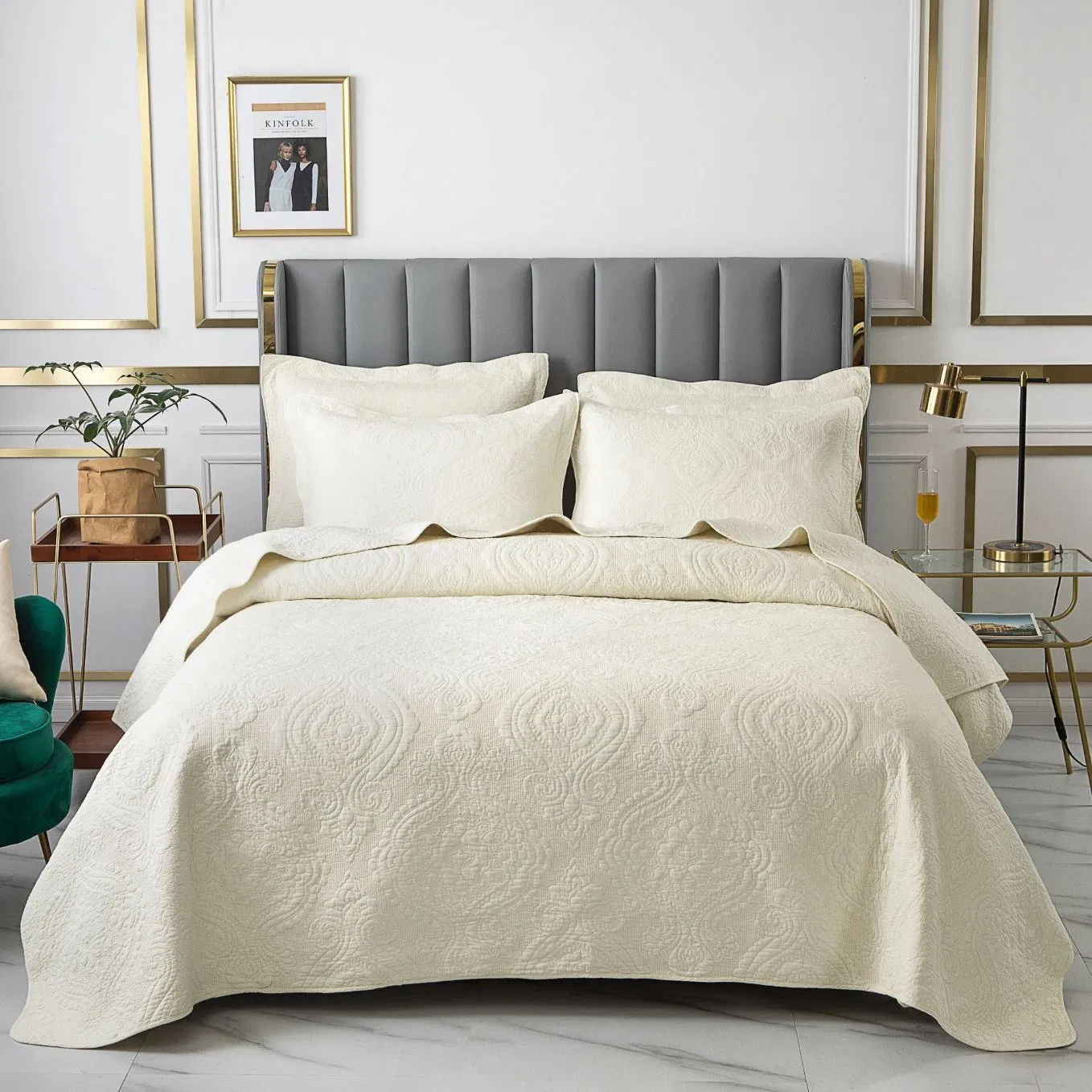 China Manufacture Microfiber Polyester Bedding Set Wholesale Bed Sheet Set Quilt Bed Set