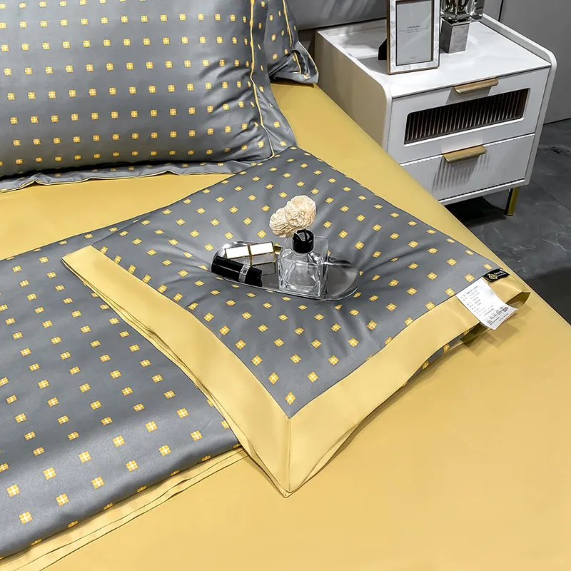 Silk Bedding Set Summer Quilt 6