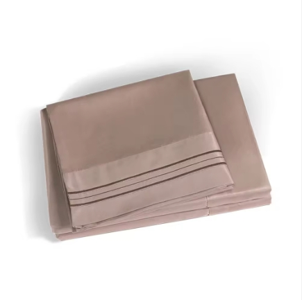 Warm Color 100% Polyester Microfiber Winter Bedding Set