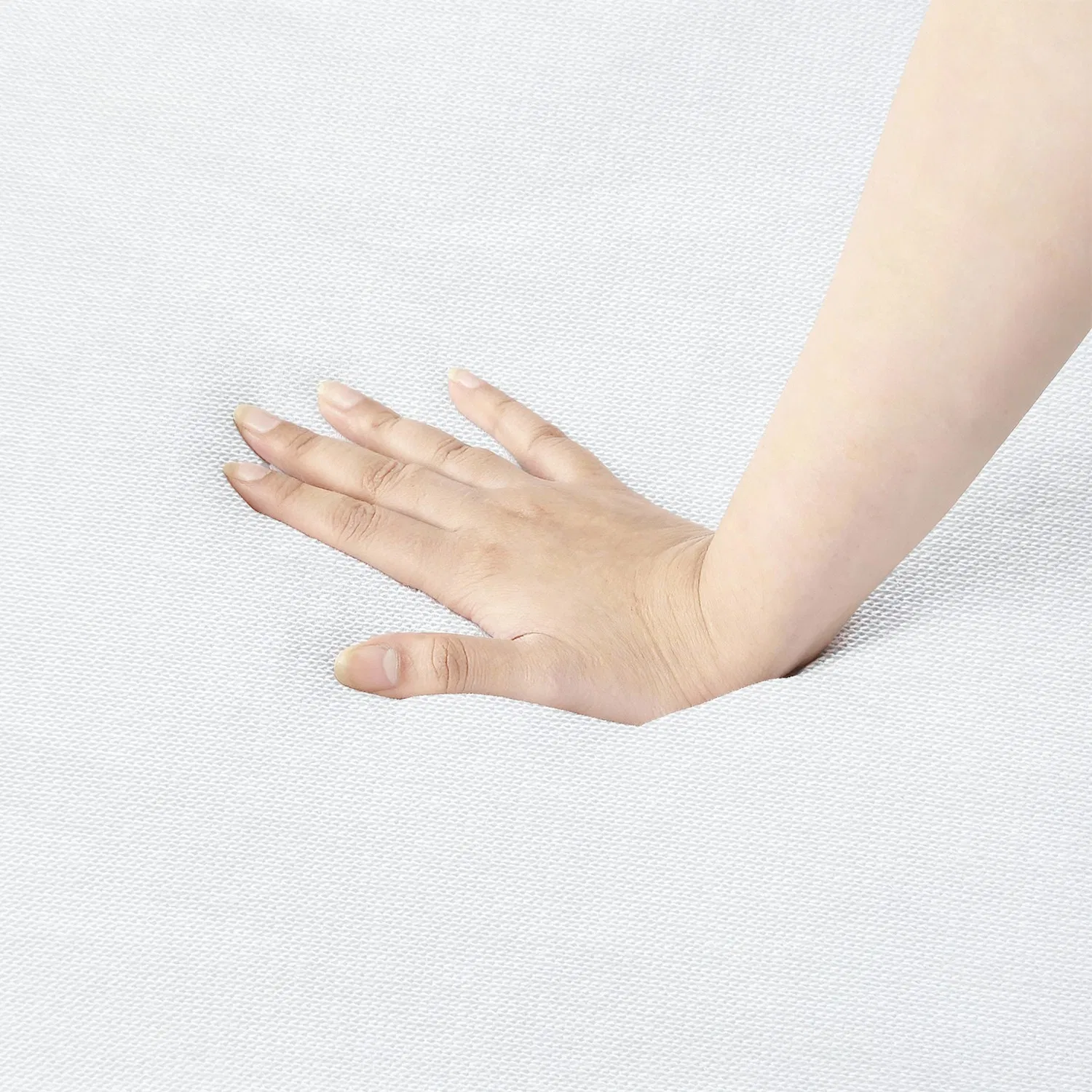 100% Waterproof Mattress Protector-Extra Deep 40 Cm Stretch Skirt-Washable, Anti Allergy