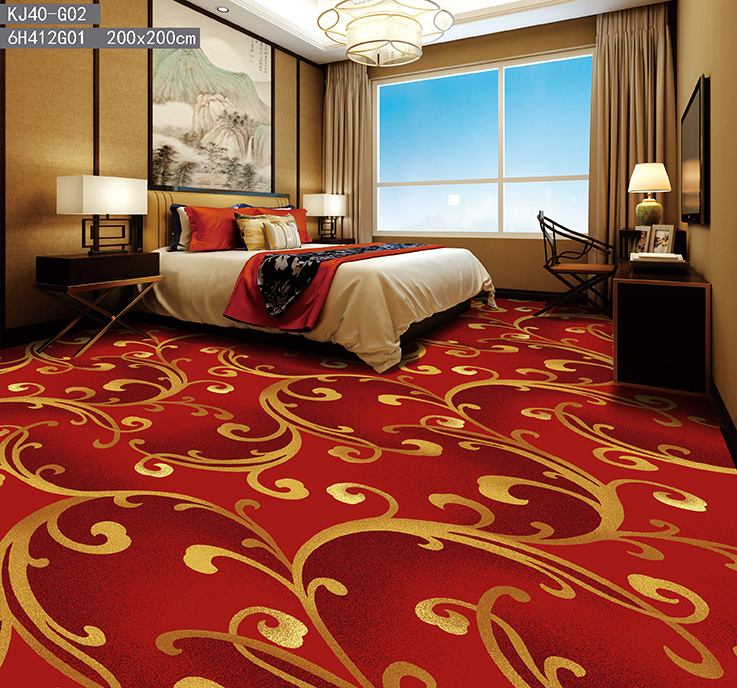 Luxurious Large Area Rugs: Elegant Wool-Polyester Blend Collection