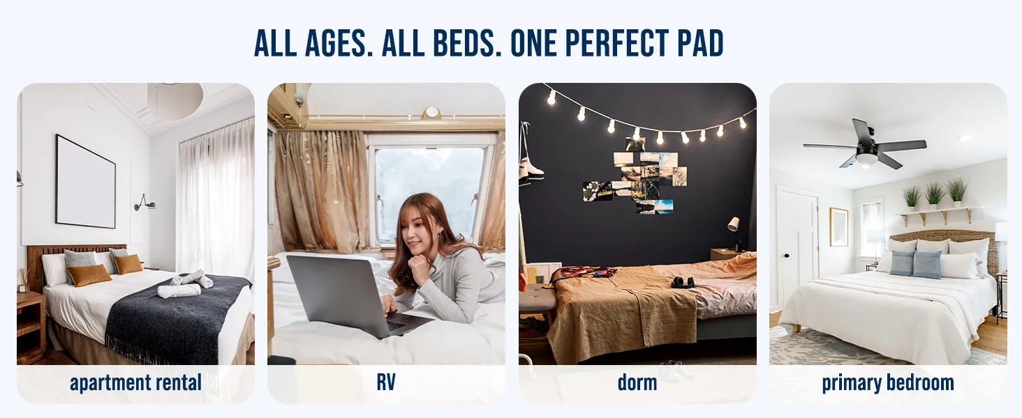 Custom Quilted Mattress Topper Detail 2