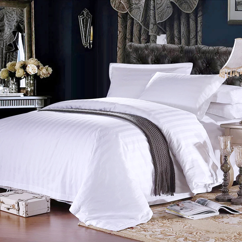 Four Piece Warm Winter Bedroom Collection Linen Bedding Set