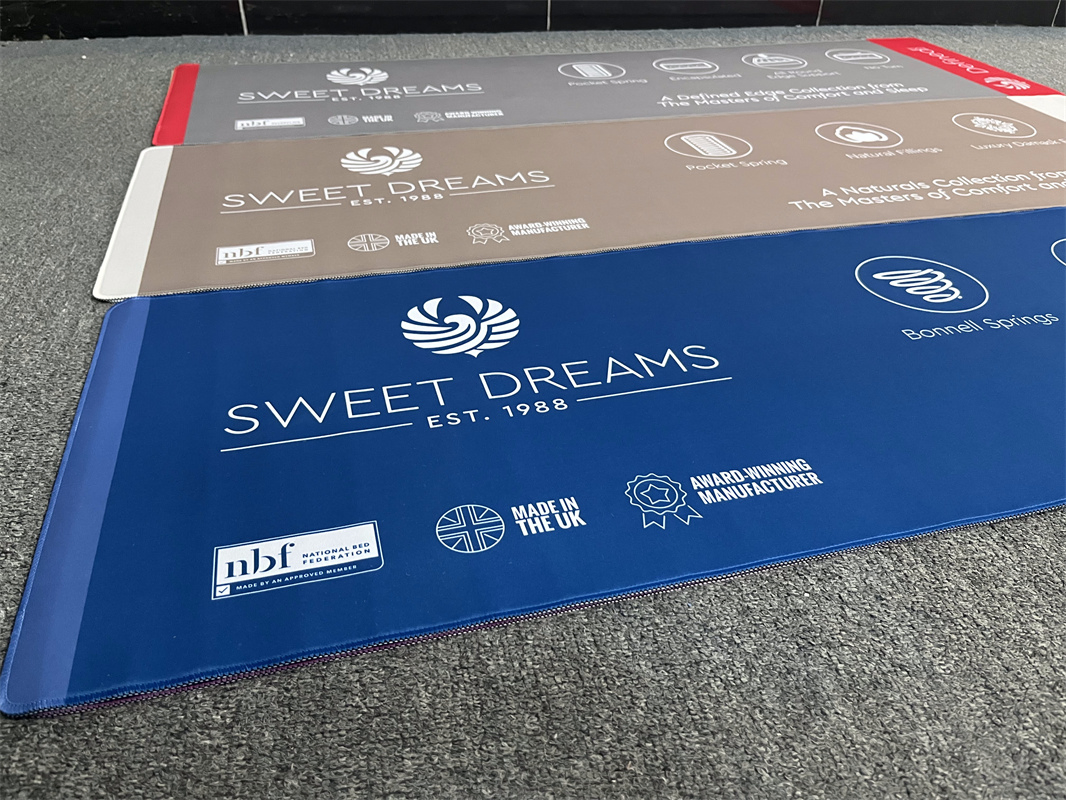 Custom Advertising 100% Recycled Promotional Mattress Foot Protector Foot Mat Protector for Mattress