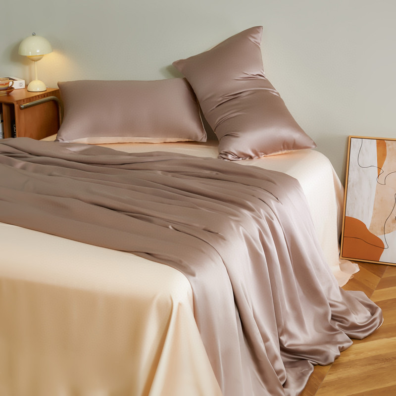 New Skin Friendly 300t Lyocell Summer Cooling Comforter Cover Throw Blanket Lightweight Ropa De Cama Bedding