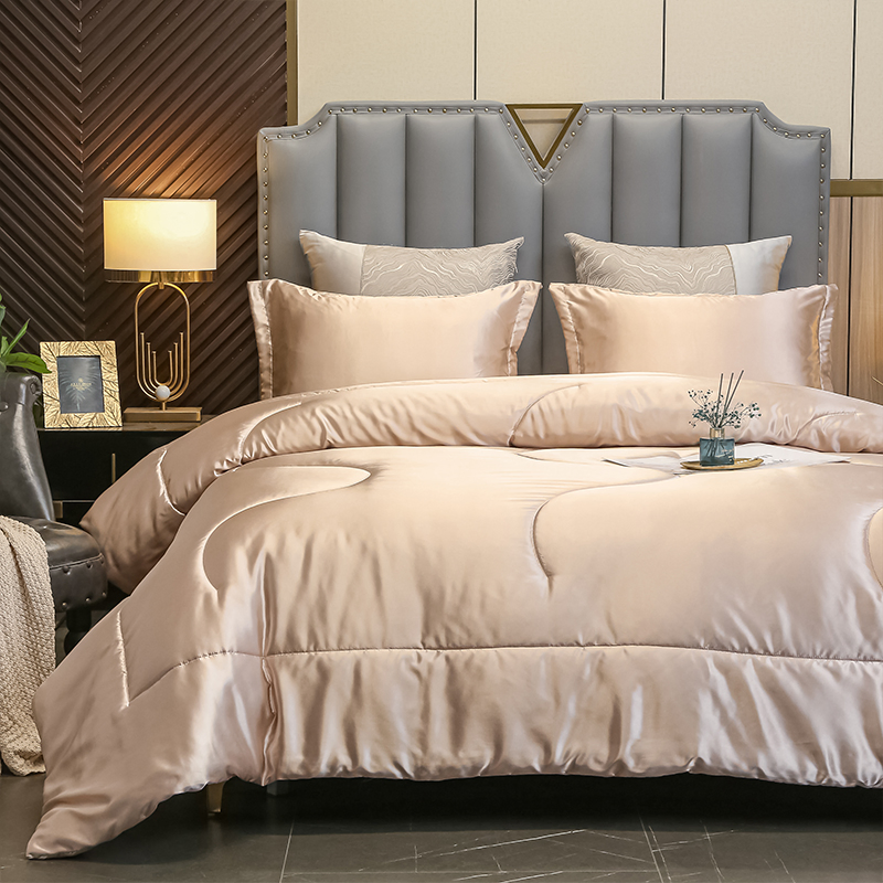 Customed Factory Price Home Bedsheet Set Cotton King Queen Size Bed Duvet Cover Silk Bedding Sets