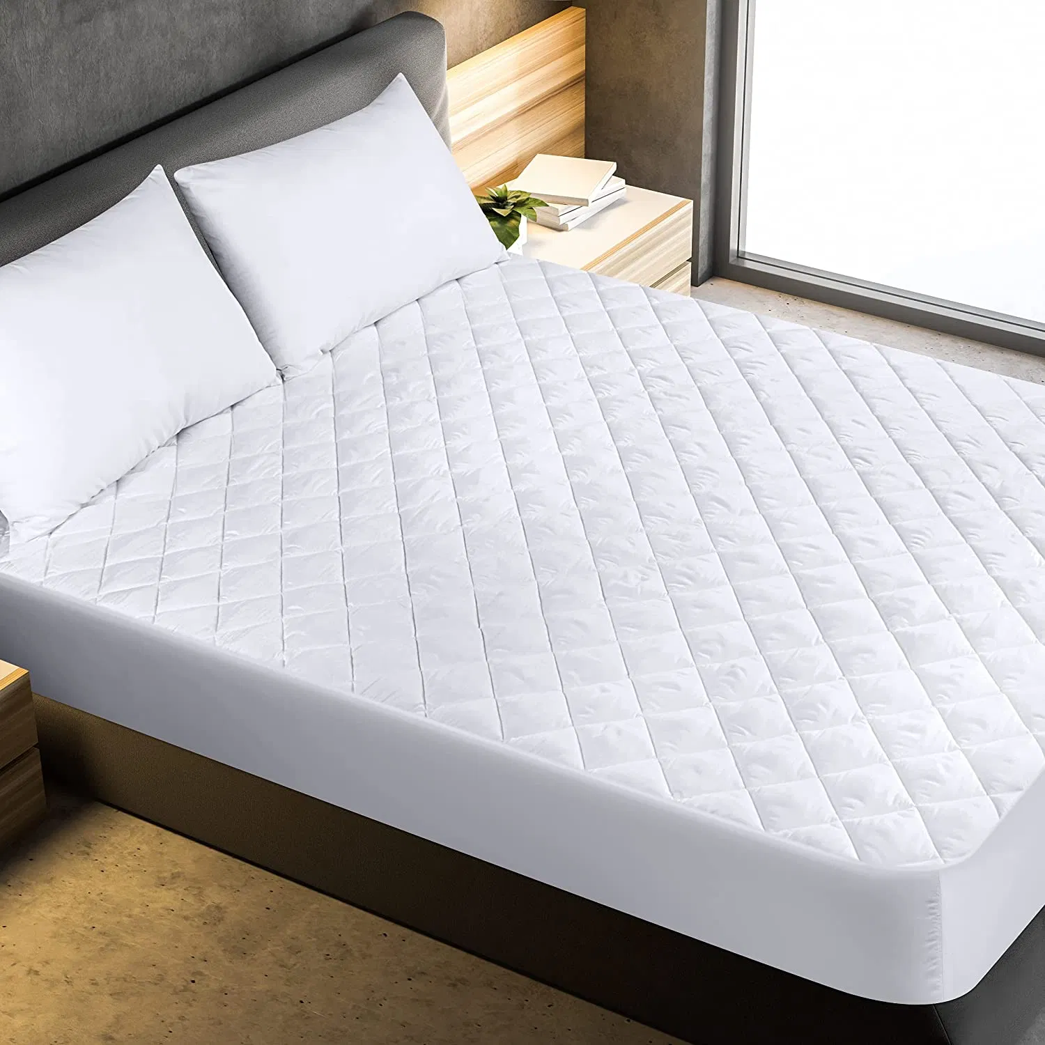 Wholesale Top Selling Luxury Memory Microfiber Hotel Bed Mattress Topper