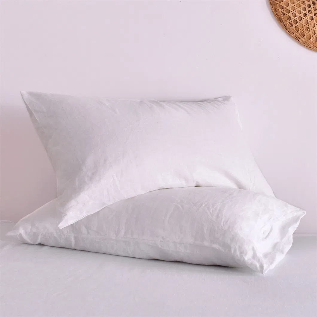 White Linen Bedding Set 4