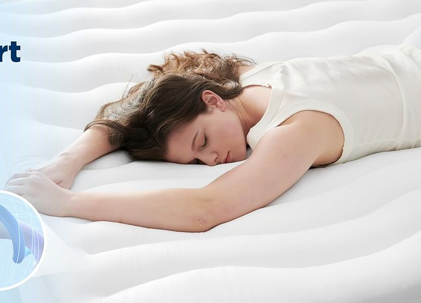 Soft Cooling Mattress Topper with Deep Pocket for Ultimate Comfort