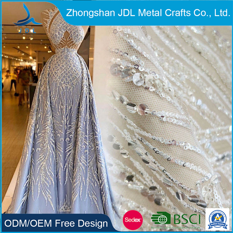 Lace 140cm Wide European Seaweed Crop Pattern Doilies Inelastic Embroidery Curtain Tablecloth Sofa Bridal DIY Clothing Accessories Top Lace