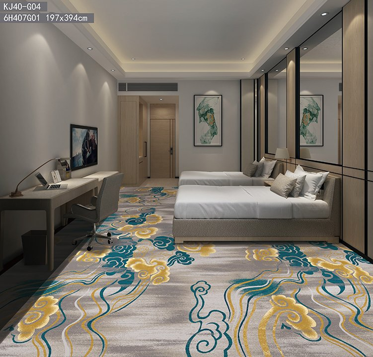 Luxurious Large Area Rugs: Elegant Wool-Polyester Blend Collection