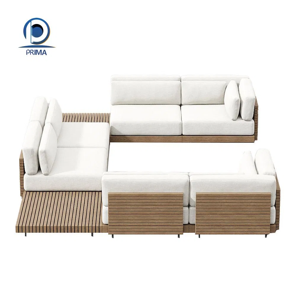 Modern Aluminum Outdoor Sofa Set with Cushions
