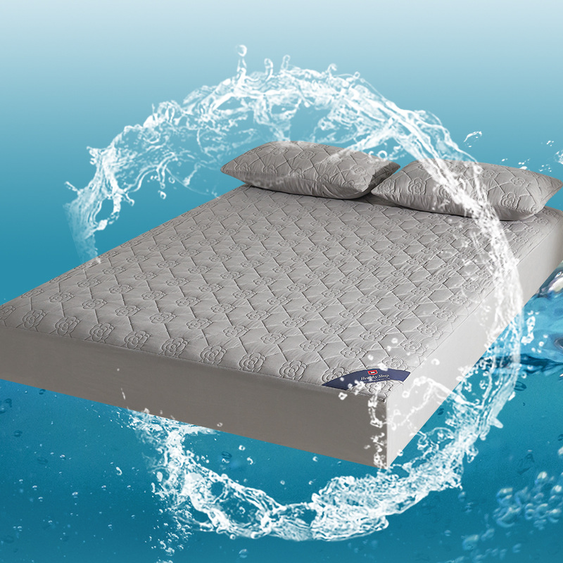 Pure Color All-Round Breathable Antibacterial Waterproof Urine-Proof Home Mattress Protector