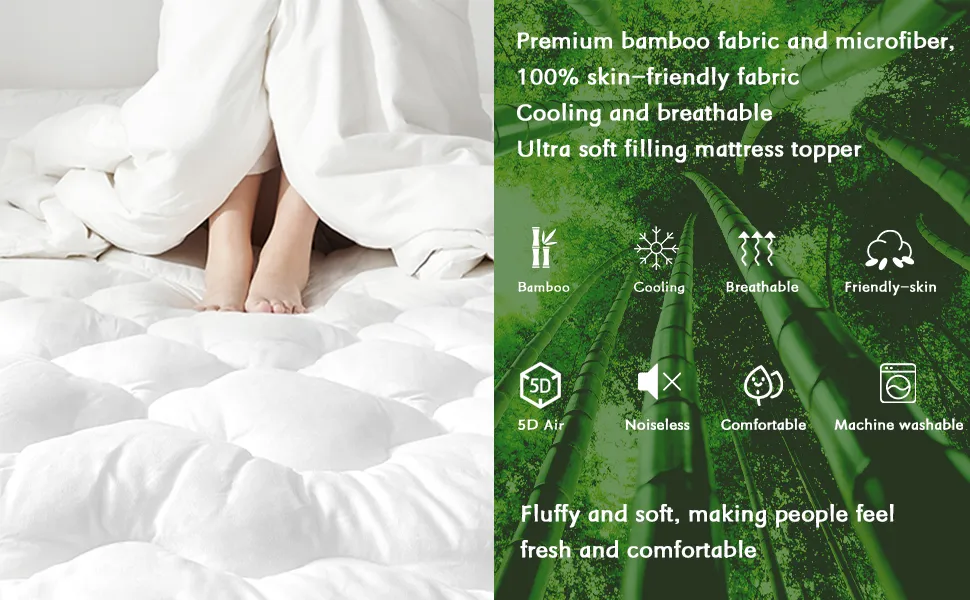 Cooling Mattress Pad Detail