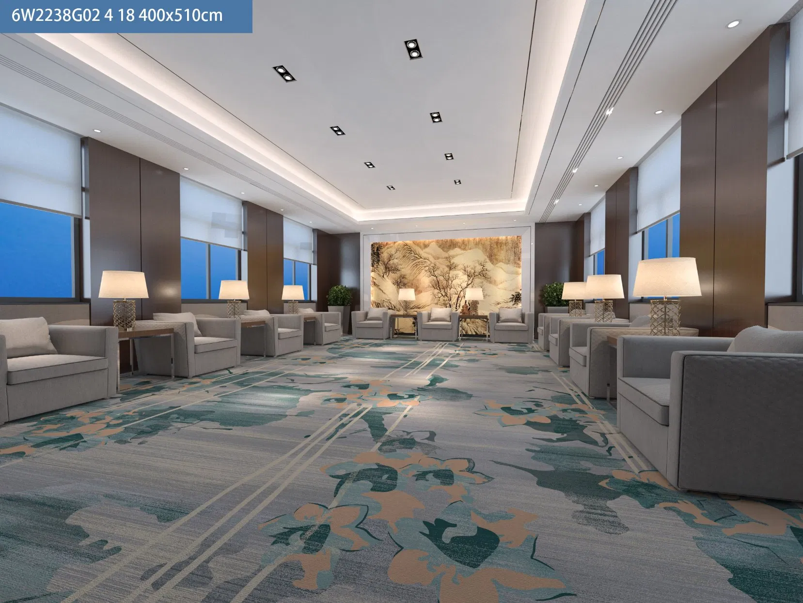 Contemporary Customizable Rug Collection for Elegant Home Decor