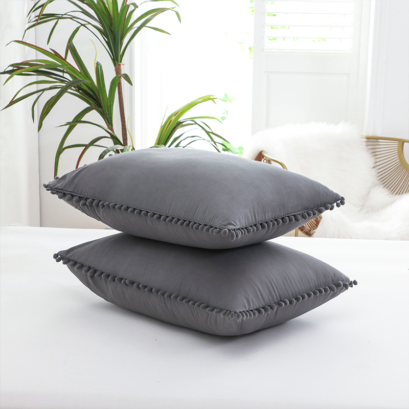 Customizable Light Grey Microfiber Bedroom Cotton Winter Bed Comforter Sets