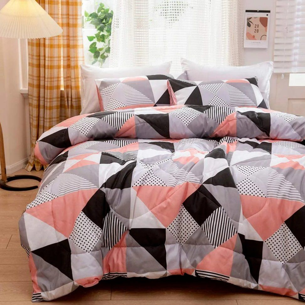 Home Warm Milk Velvet Set Winter Thicken Queen King Size Quilt Cover Bedding Set