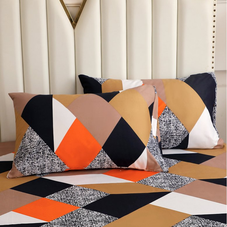 Linen Sheets Duvet Cover Quilt Microfiber Blanket Quilted Bedspread Colored Home Textile Soft Comforter Set Bedding