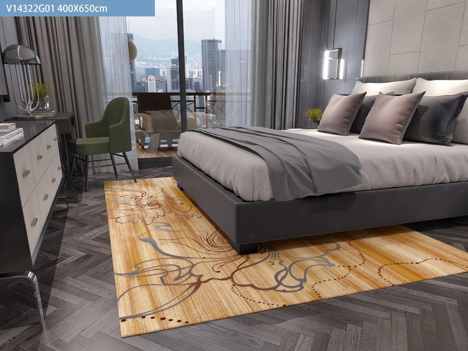 Chic Wool-Poly Rug Collection: Tailored to Your Interior Style