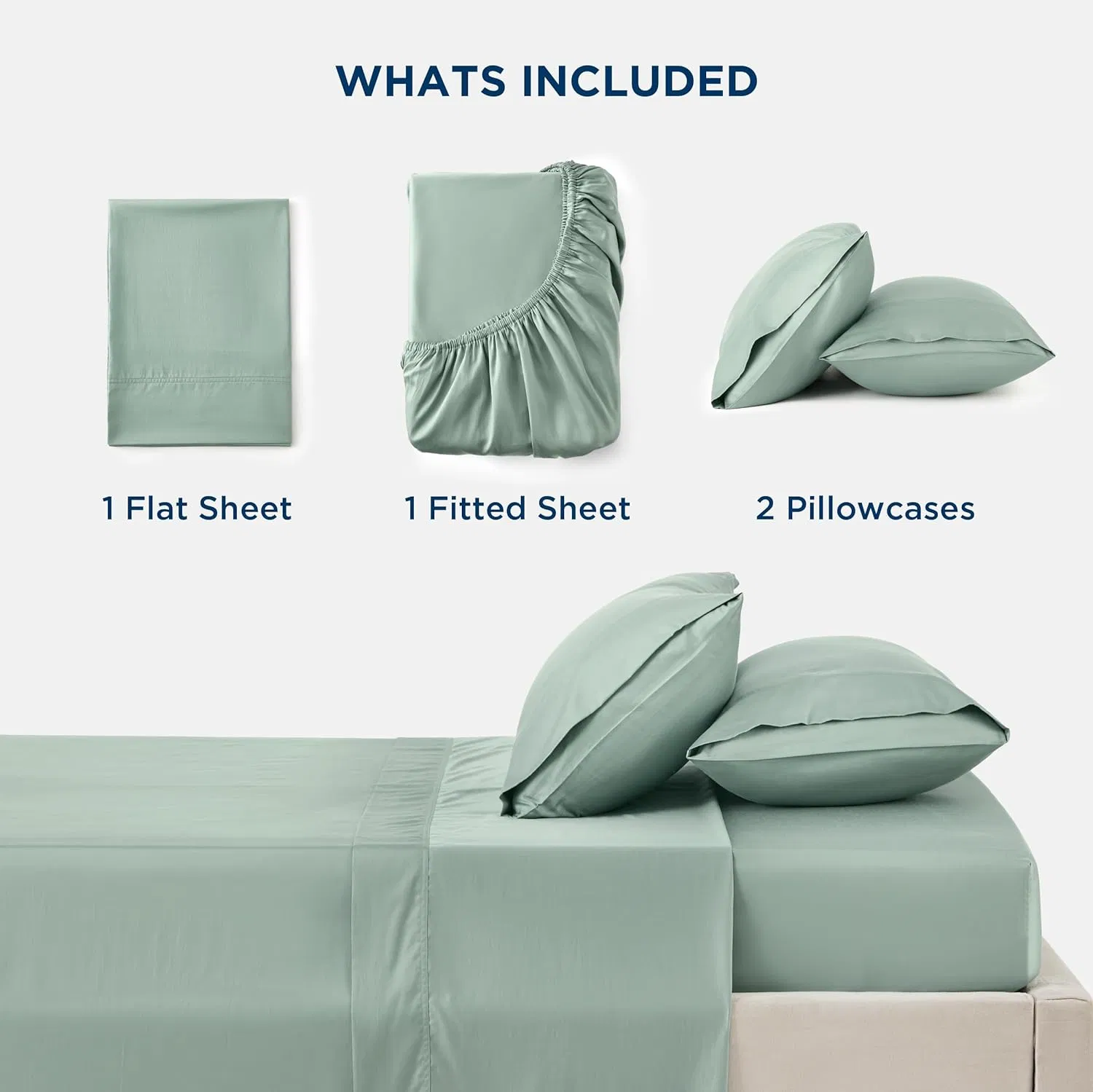 Luxury Lyocell Cotton Sheet Set Wholesale Viscose Fiber Bedding Set of 4PCS