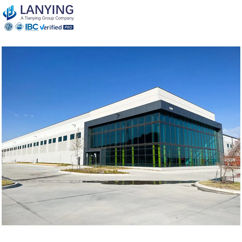 CE Certificate Prefabricated Steel Structure Warehouse Cold Storage Workshop Industrial Building Design