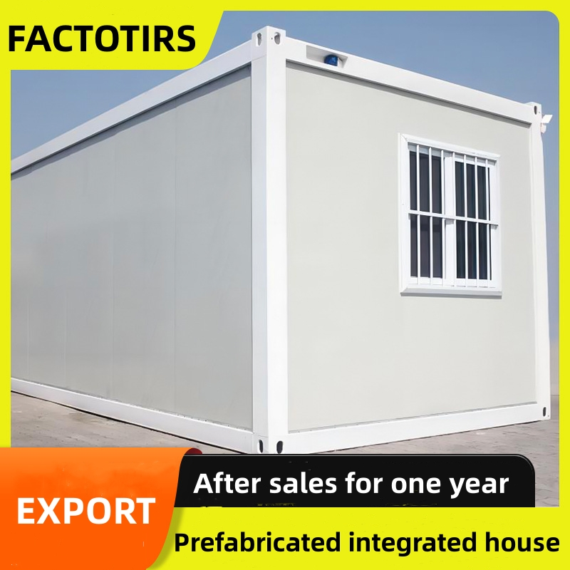 New Prefabricated Material Integrated Housing Construction Site