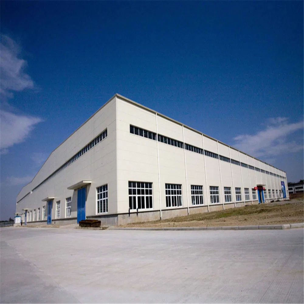 Light Weight Prefabricated Steel Structure Frame Industrial Metal Oil Processing Workshop Building