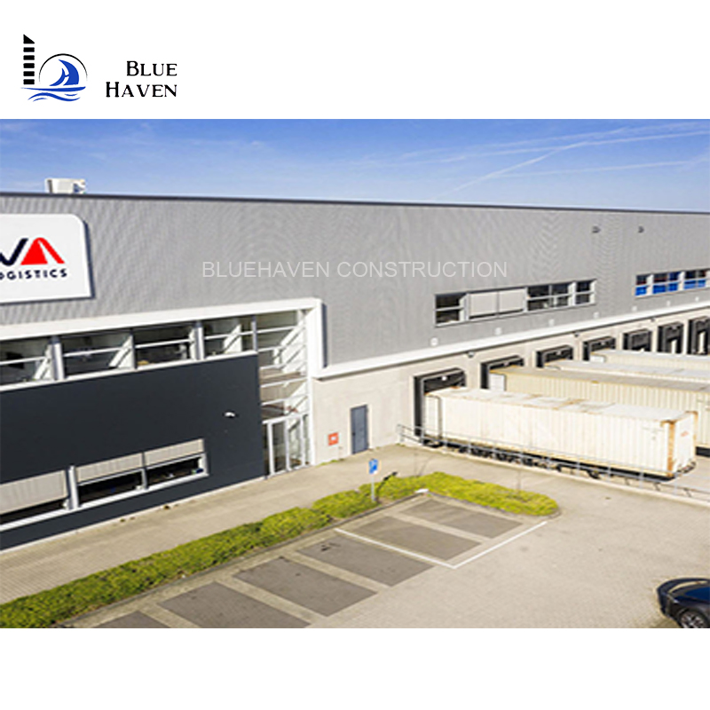 Steel Frame Prefab/Prefabricated Barns Shed Building for Industrial Use