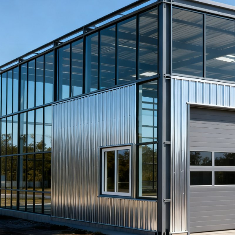 Weatherproof Steel Structure Warehouse Building and Workshop Steel Truss Factory Building CE