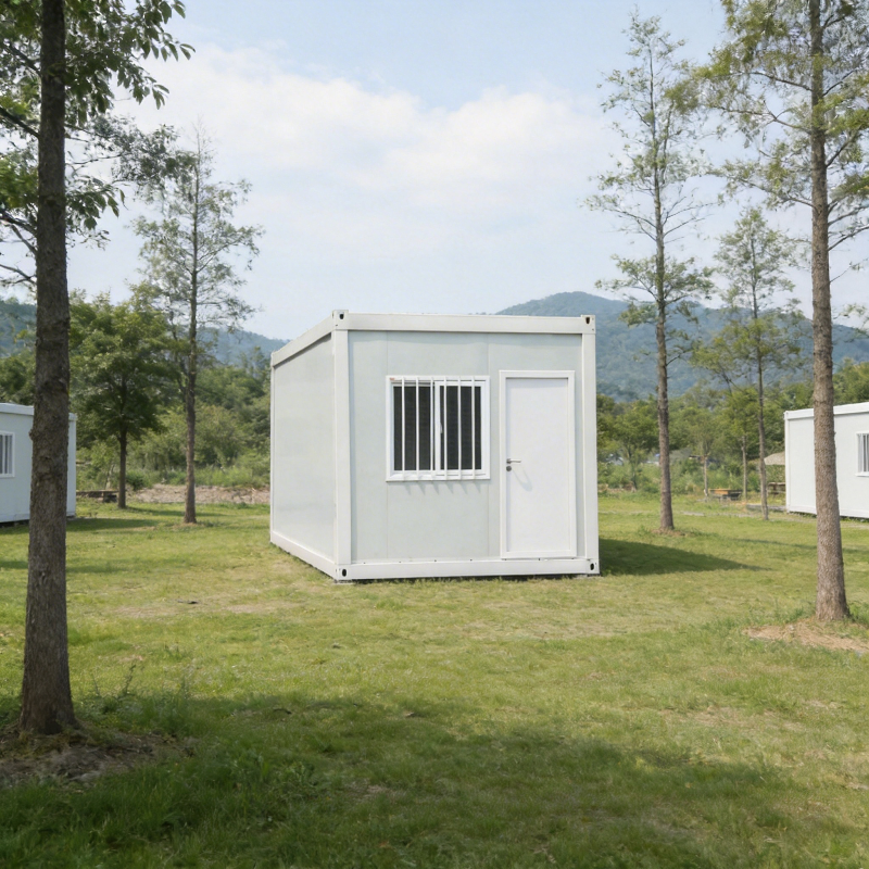 New Prefabricated Material Integrated Housing Construction Site