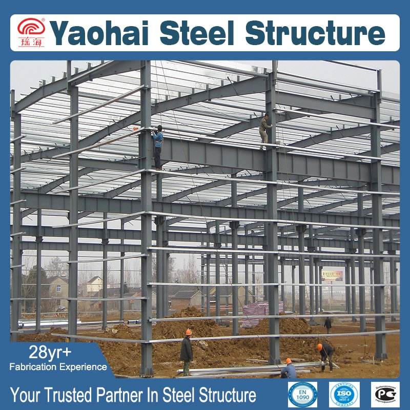 Industry Leading Light Pre-Engineered Steel Building for Building Workshops Plants