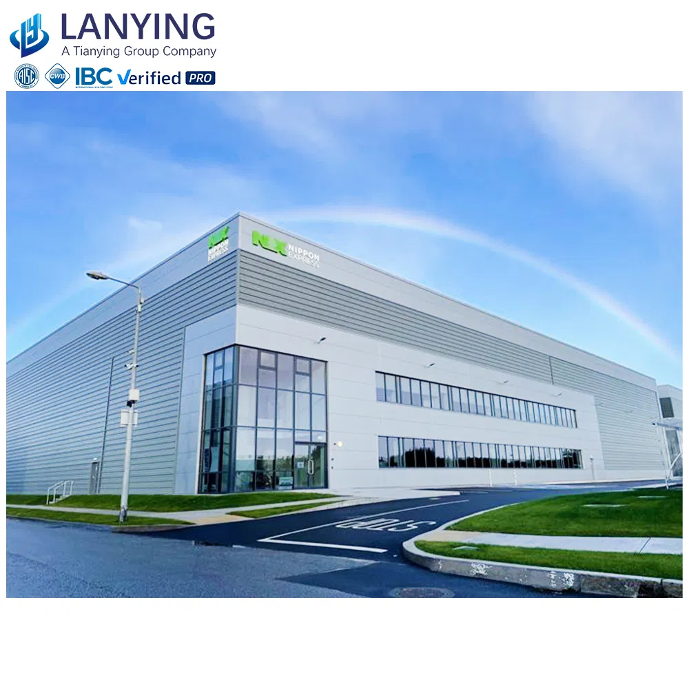 CE Certificate Prefabricated Steel Structure Warehouse Cold Storage Workshop Industrial Building Design