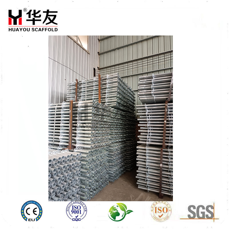 High Load-Bearing Steel Structure British Standard Ringlock System for Working Platform