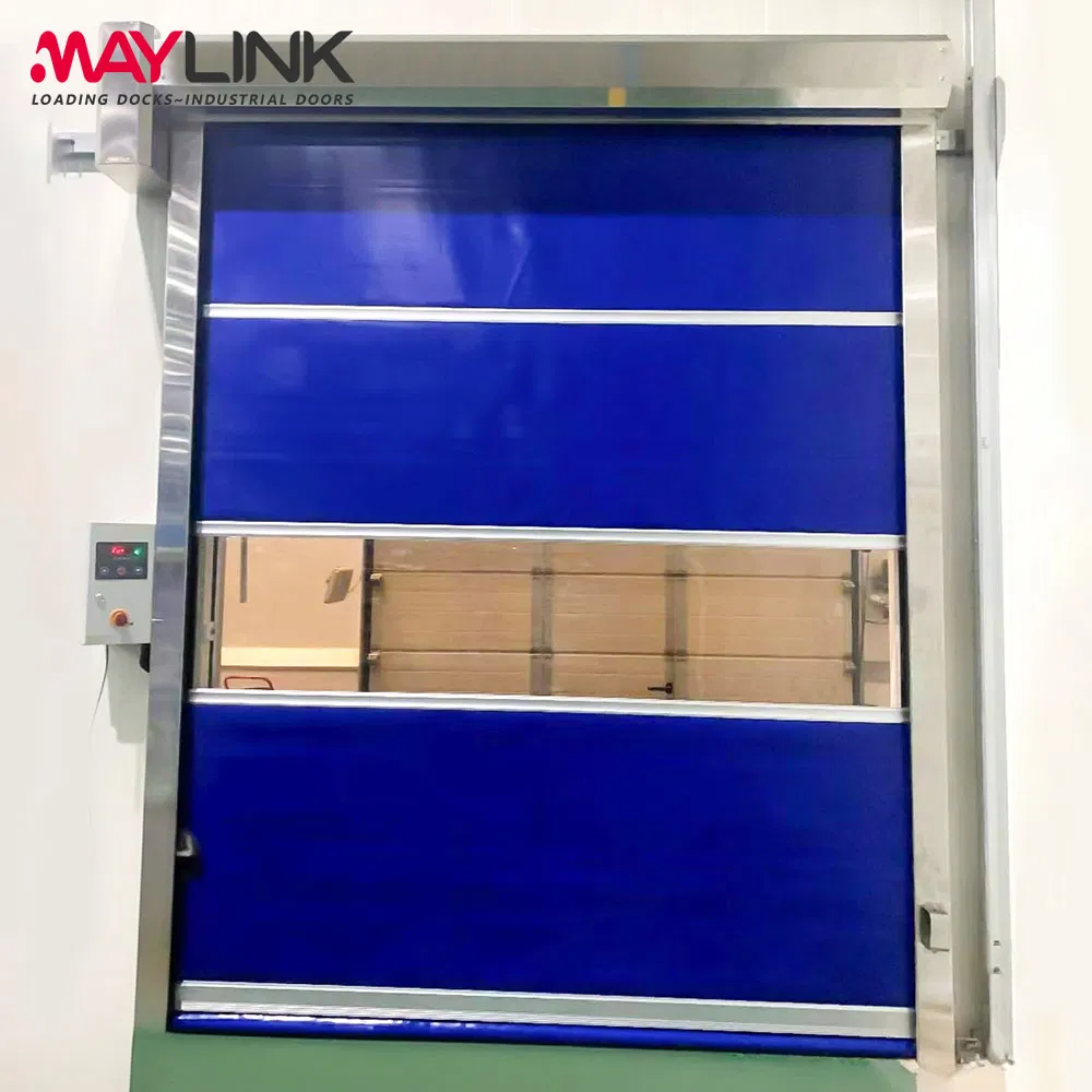 Maylink Dust Containment Door for Electronics or Medical Component Cleanrooms High Speed Door
