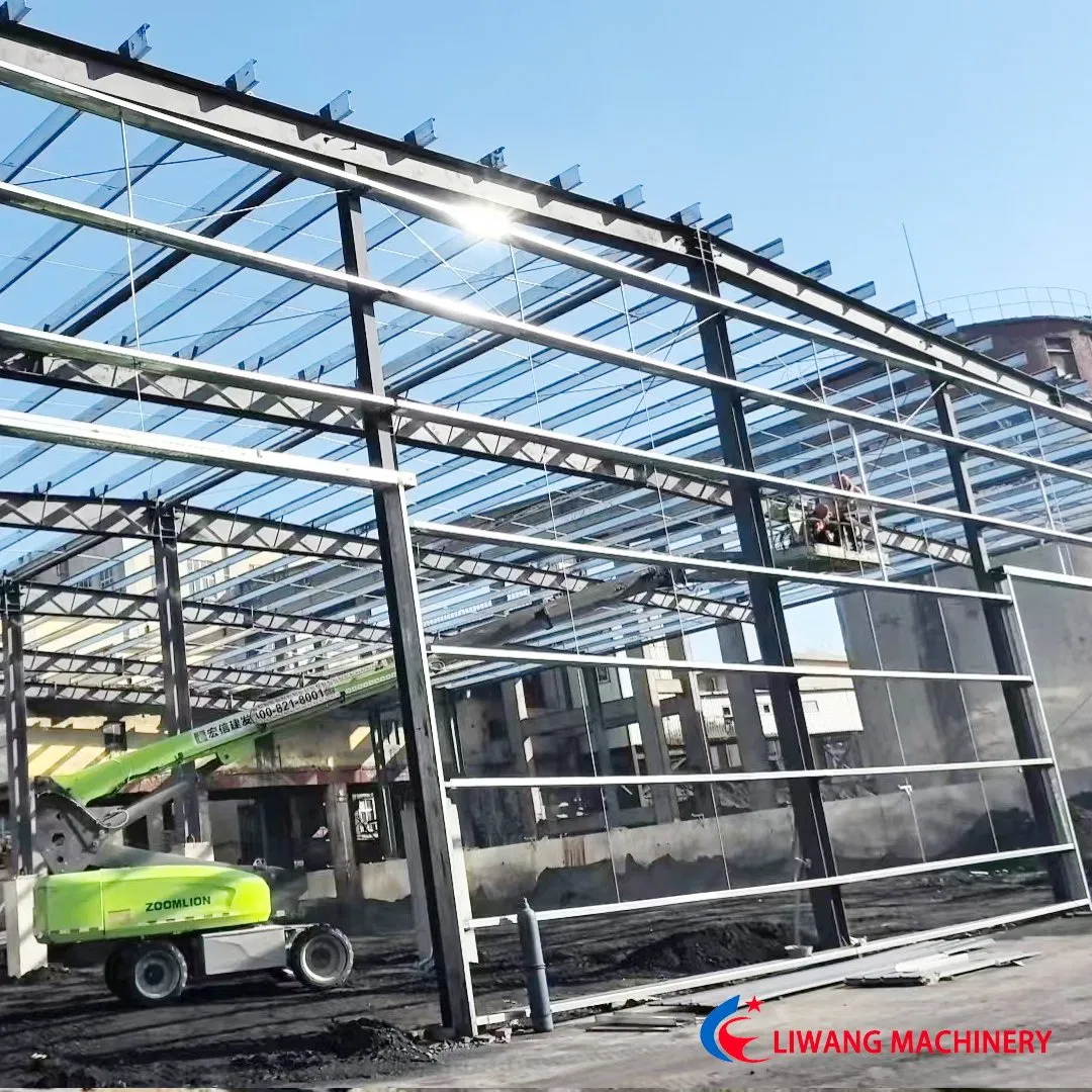 Steel Structure New Energy Vehicle Factories with Overhead Cranes and Dust-Free Zones
