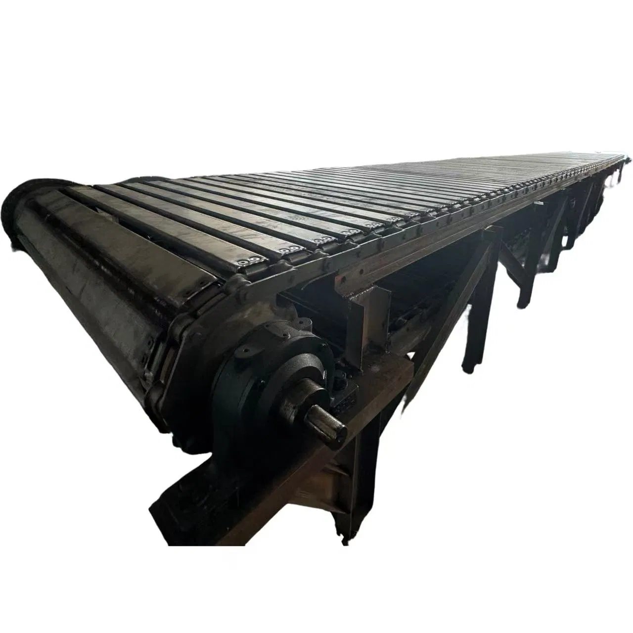 Cleanroom Slat Belt Anti-Static Chain Plate Conveyor, for Electronics Assembly Line