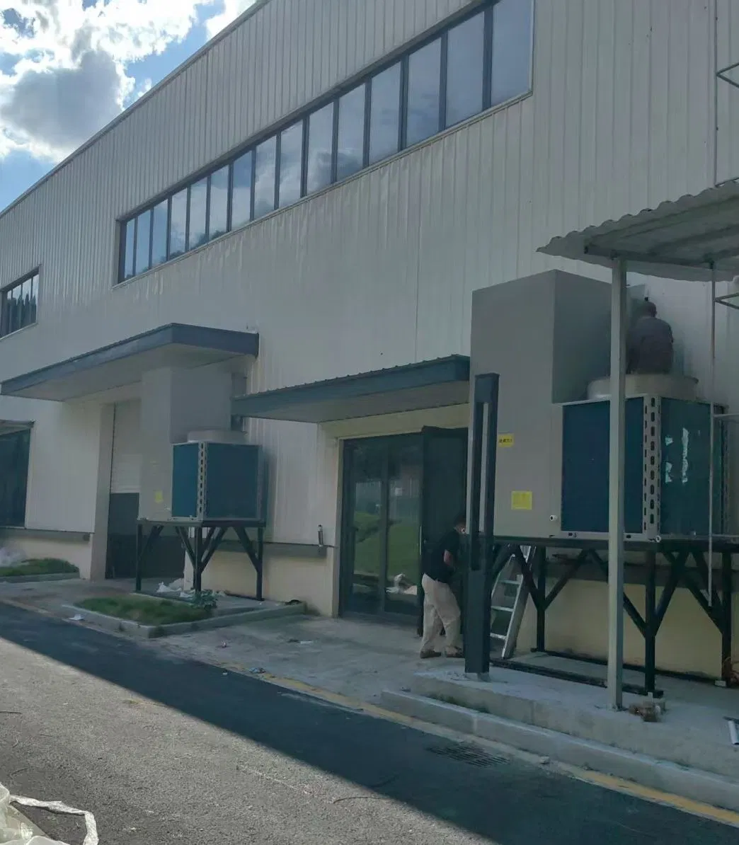 Industrial Integrated HVAC System for High Ceiling Factory and Workshop