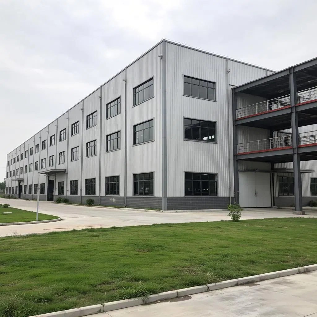 Durable Steel Truss Roofing System for Industrial Facilities