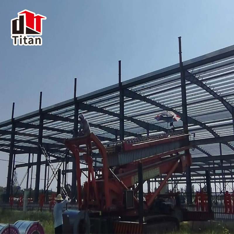 Anti Static Dust Free Precision Electronics Factory Steel Structure Workshop