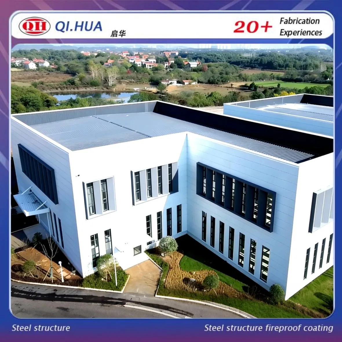 Pre-Engineered Industrial Building with Steel Structure and Fast Construction for Factory Use